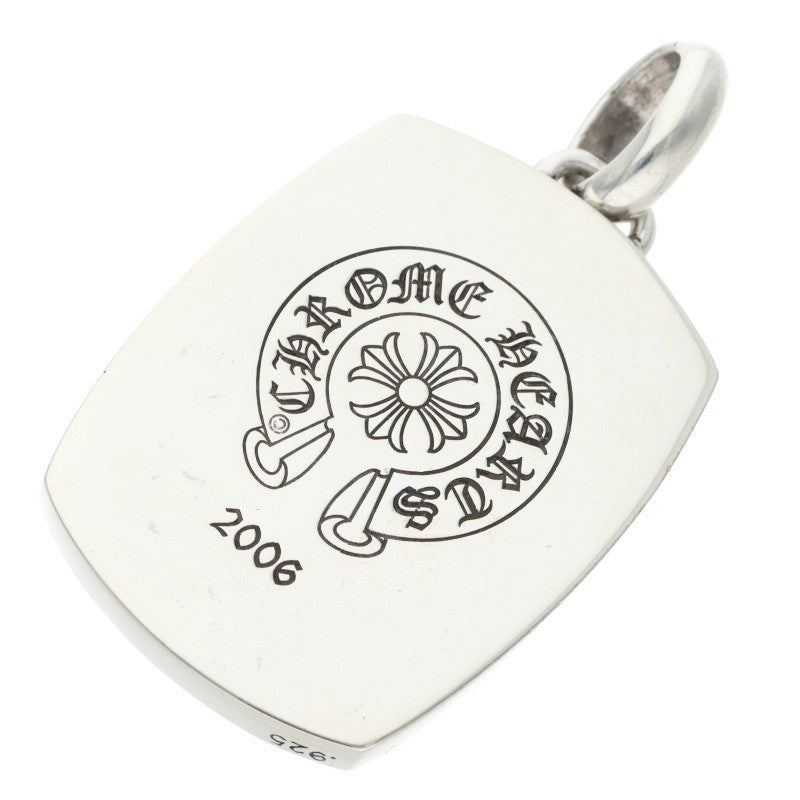 Chrome Hearts Keeper Pendant Silver Necklace