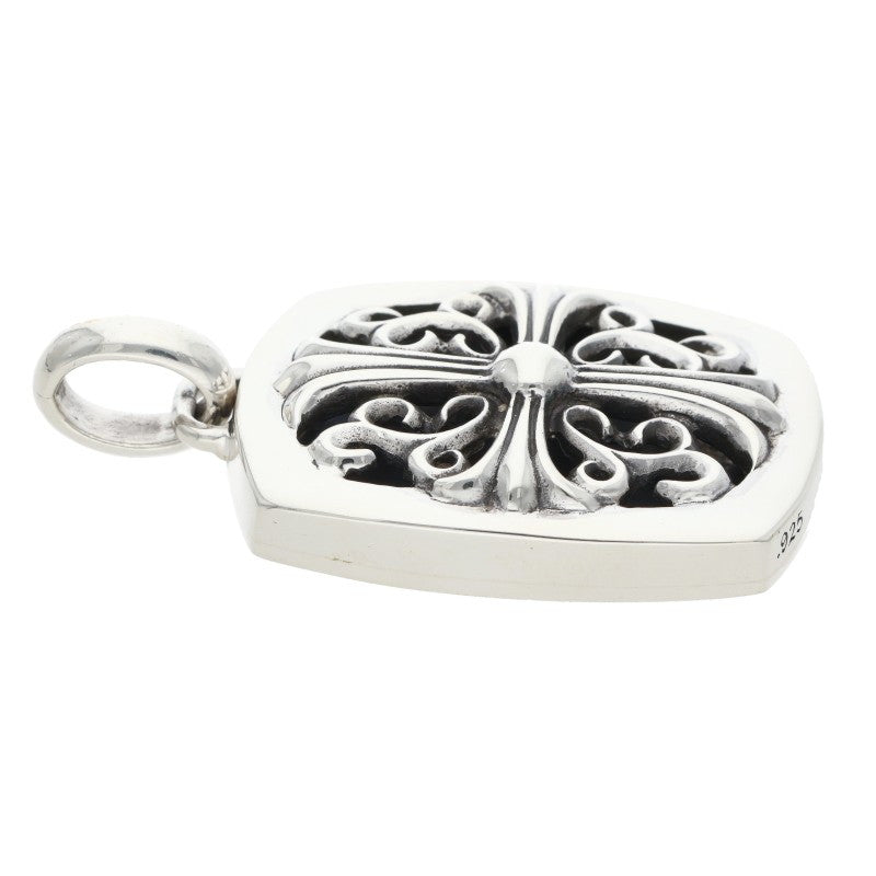 Chrome Hearts Keeper Pendant Silver Necklace