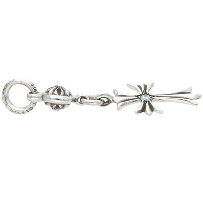 Chrome Hearts 1 Ball Tiny CH Cross Diamond Charm