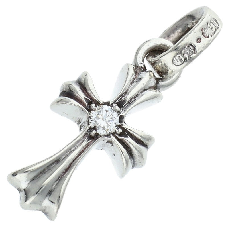 Chrome Hearts CRS BBYFAT DMND Silver Pendant