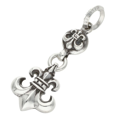 Chrome Hearts 1 Ball BS Fleur Charm Silver