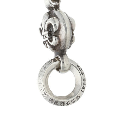 Chrome Hearts 1 Ball BS Fleur Charm Silver