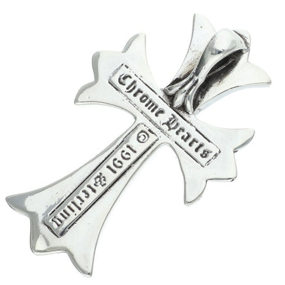 Chrome Hearts Small CH Cross Silver Pendant