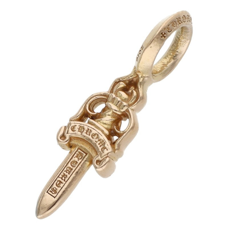 Chrome Hearts 22K STACK DAGGER V2 Charm Necklace Top