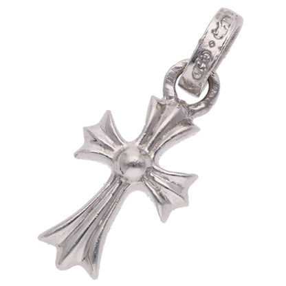 Chrome Hearts 18K WG Babyfat Pave Sapphire Necklace