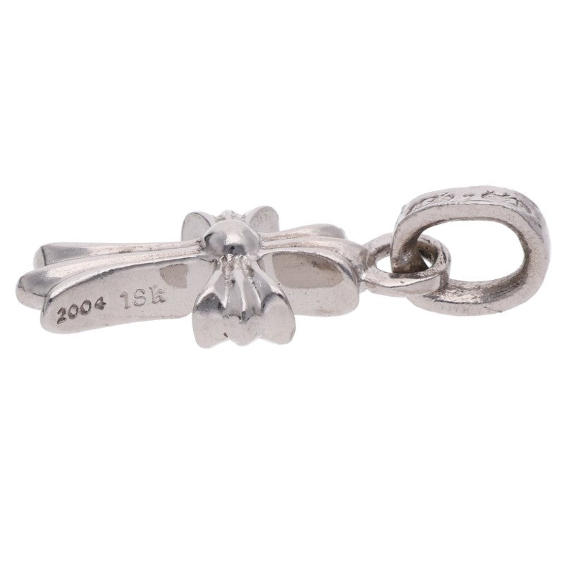 Chrome Hearts 18K WG Babyfat Pave Sapphire Necklace