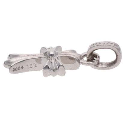 Chrome Hearts 18K WG Babyfat Pave Sapphire Necklace