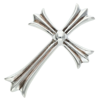 Chrome Hearts Large CH Cross Silver Necklace Pendant