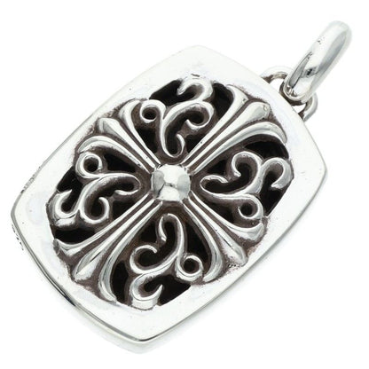 Chrome Hearts Keeper Pendant Silver Necklace