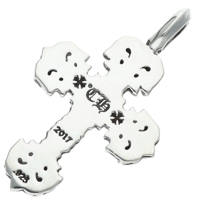 Chrome Hearts Tiny Filigree Silver Necklace Charm