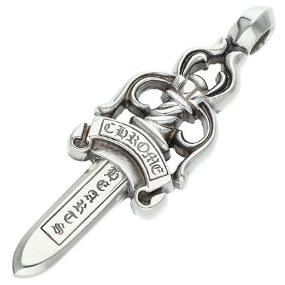 Chrome Hearts Large Dagger Silver Pendant