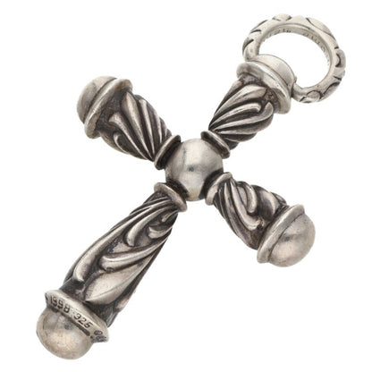 Chrome Hearts CAMPANA CROSS LG Silver Pendant