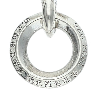 Chrome Hearts Tiny CH Cross Silver Charm