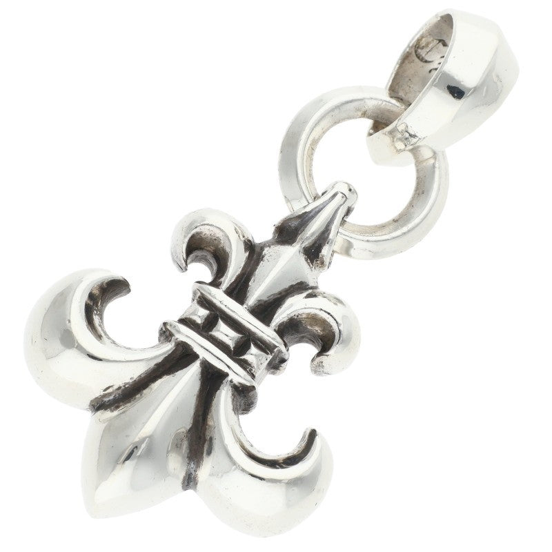 Chrome Hearts BS Fleur w/ Bale Silver Pendant