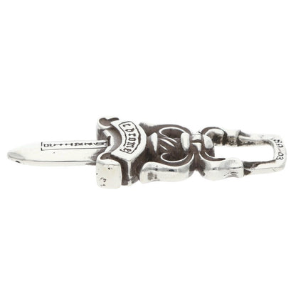 Chrome Hearts #5 Dagger Charm Silver Necklace Pendant