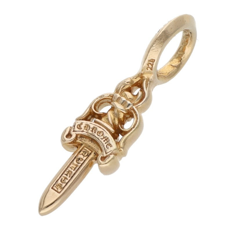 Chrome Hearts STACK DAGGER 22K V2 Stack Dagger Charm Yellow