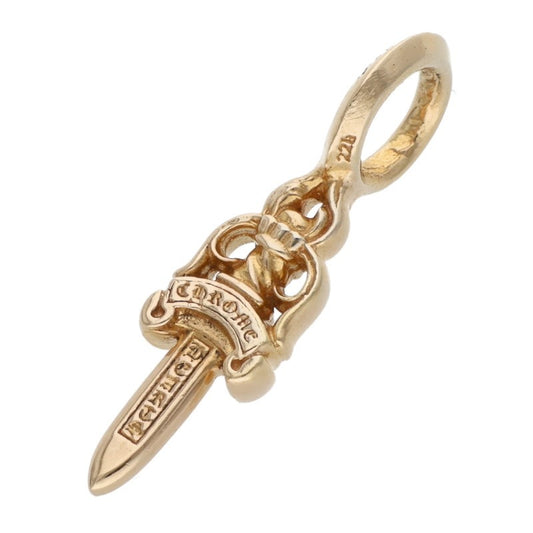 Chrome Hearts STACK DAGGER 22K V2 Stack Dagger Charm Yellow