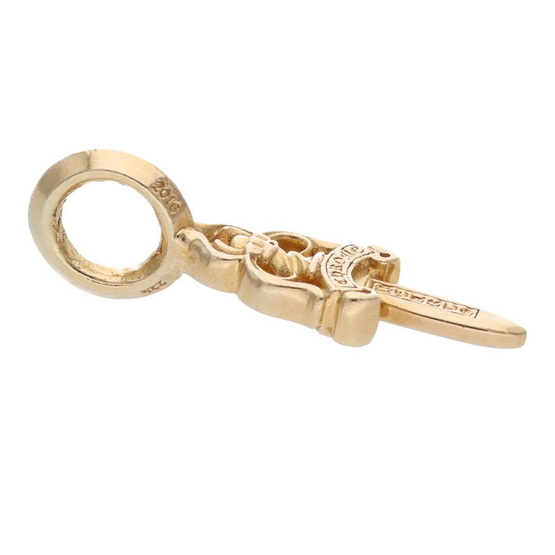 Chrome Hearts STACK DAGGER 22K V2 Stack Dagger Charm Yellow