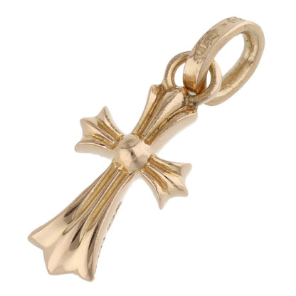 Chrome Hearts 22K Cross Babyfat Gold Charm Yellow