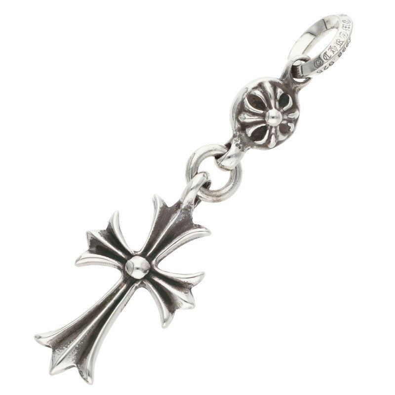 Chrome Hearts Tiny CH Cross Silver Charm