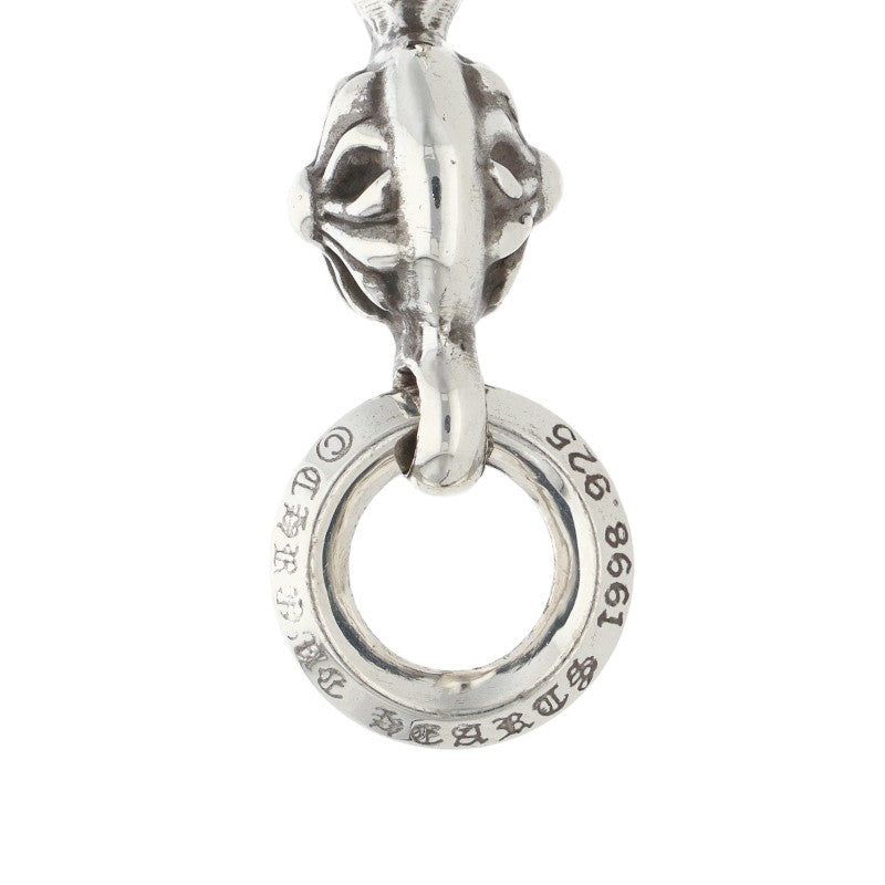 Chrome Hearts Tiny CH Cross Silver Charm
