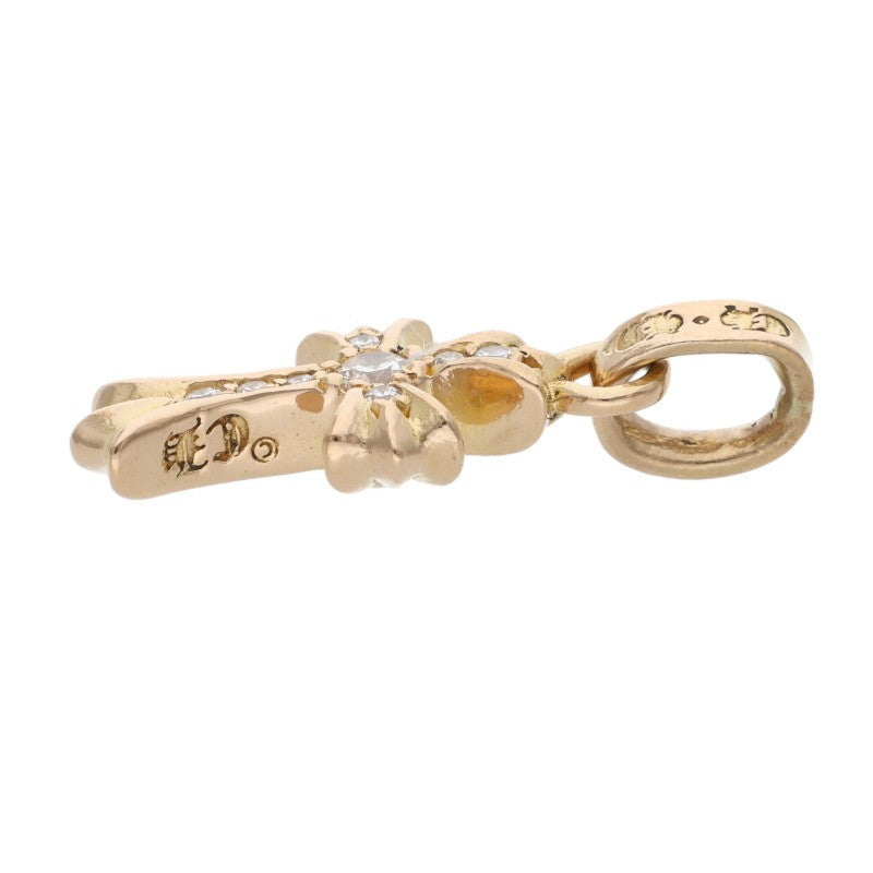 Chrome Hearts 22K Babyfat Pave Diamond Charm