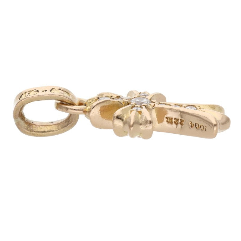 Chrome Hearts 22K Babyfat Pave Diamond Charm