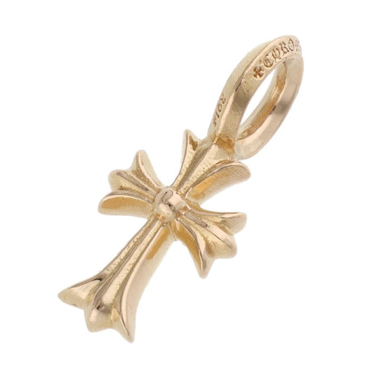 STACK CH CROSS 22K V2 Cross Stack Charm Yellow Gold