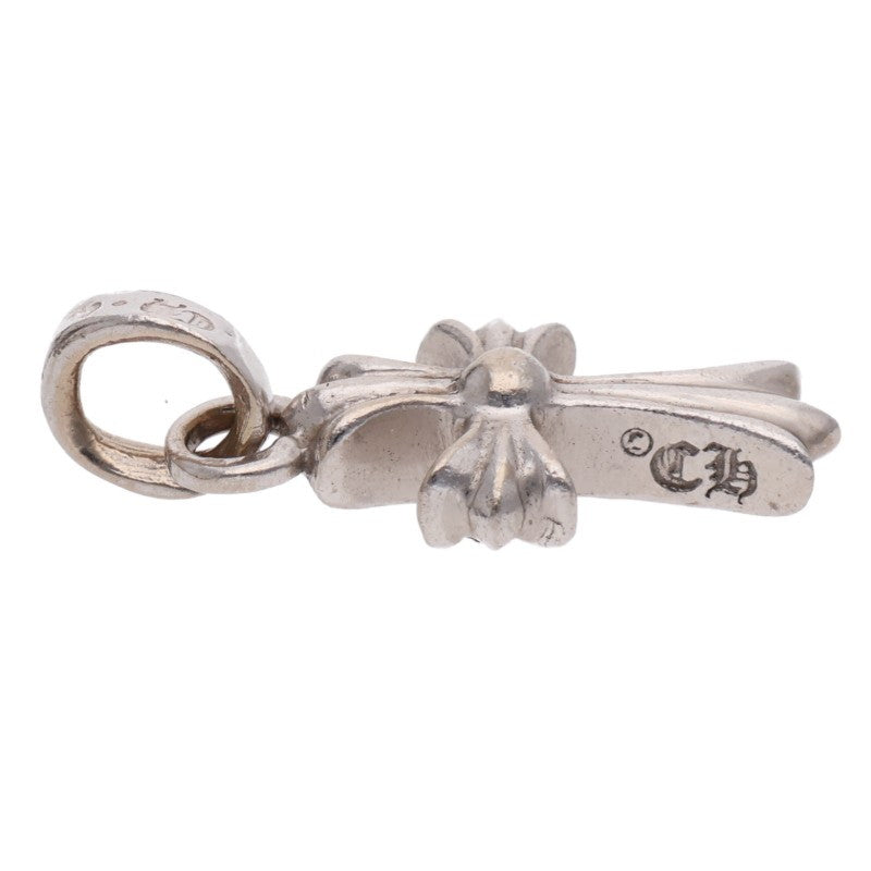 Chrome Hearts 18KWG Baby Fat Pave Sapphire Charm