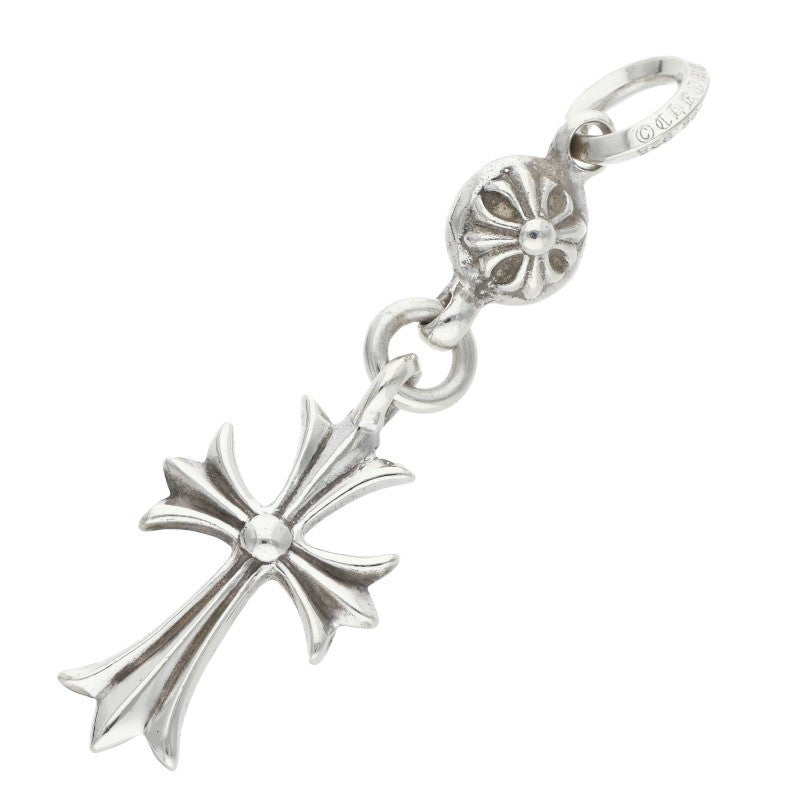 Chrome Hearts Tiny CH Cross Silver Charm