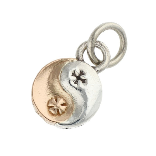 rinkan x Chrome Hearts YIN YANG SML 22K/925 Silver Gold Pendant