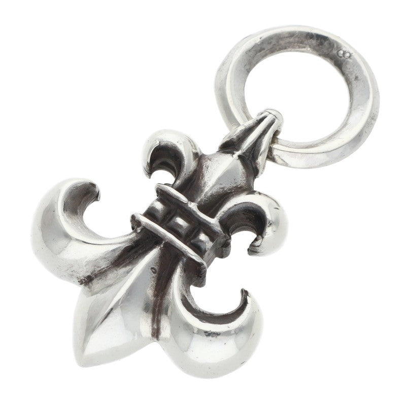 Chrome Hearts BS Fluier Fleur Cross Silver Pendant