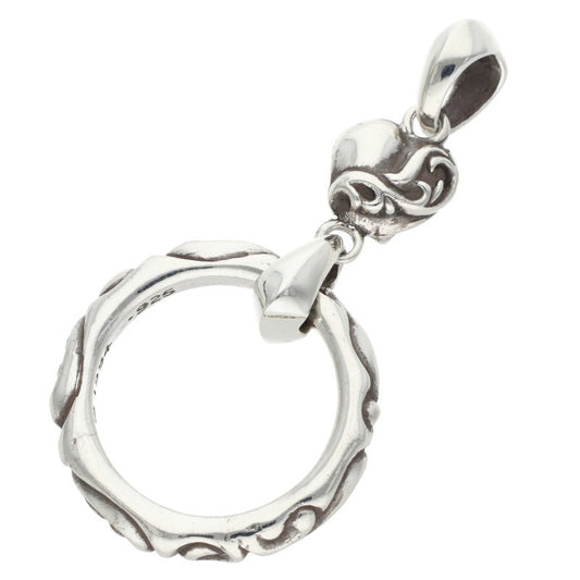 Chrome Hearts EWLP SCRL Silver Eyewear Loop