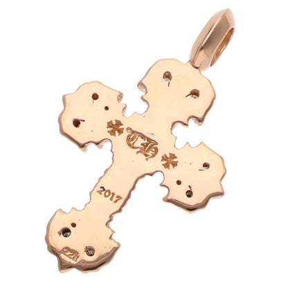 Chrome Hearts 22K Tiny Filigree Pave Diamond Charm