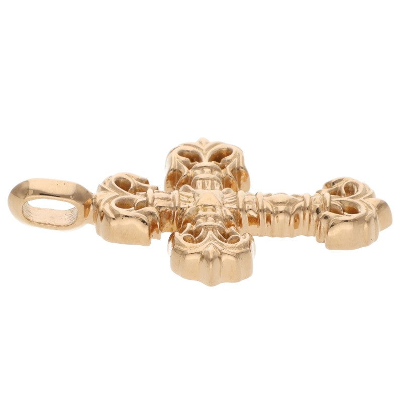 Chrome Hearts 22K Tiny Filigree Gold Necklace Pendant