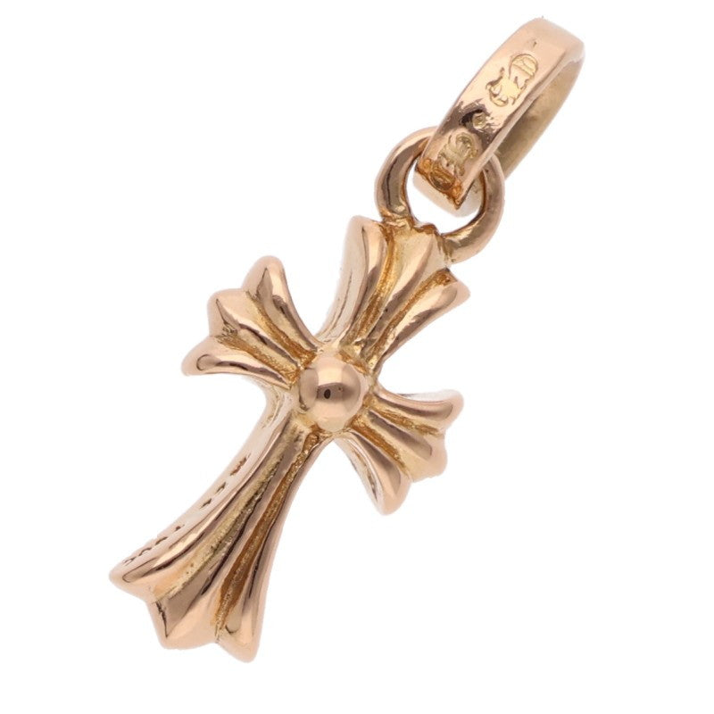 Chrome Hearts 22K Cross Babyfat Gold Charm