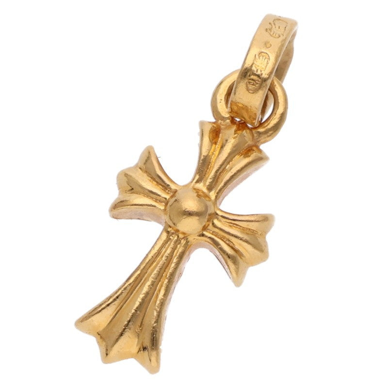Chrome Hearts 22K Baby Fat Pave Pink Sapphire Charm Multi