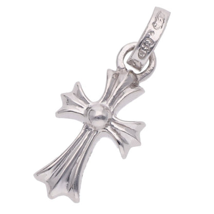 Chrome Hearts 18KWG Babyfat PAVE Pink Sapphire Necklace