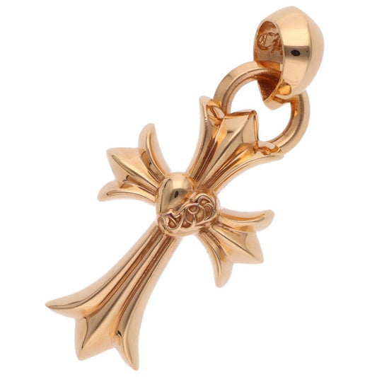Chrome Hearts 22K CH Cross Heart Pendant Necklace