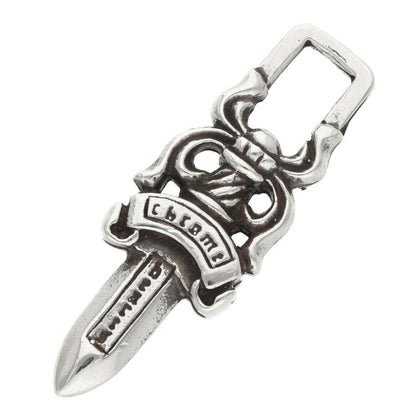 Chrome Hearts #5 Dagger Silver Charm
