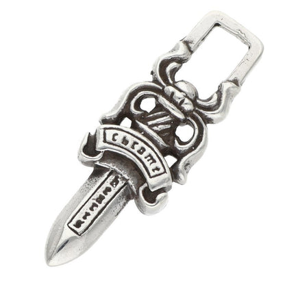 Chrome Hearts #5 Dagger Silver Charm