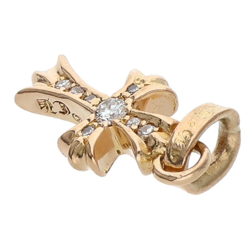 Chrome Hearts Babyfat Pave Diamond 22K Gold Charm Multi