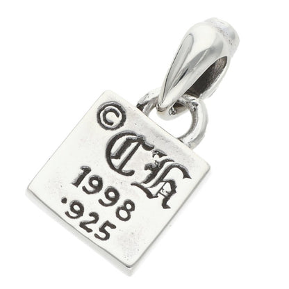 Chrome Hearts Framed Floral Silver Necklace
