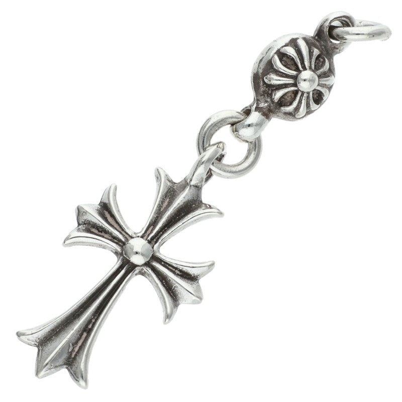 Chrome Hearts Tiny CH Cross Silver Charm