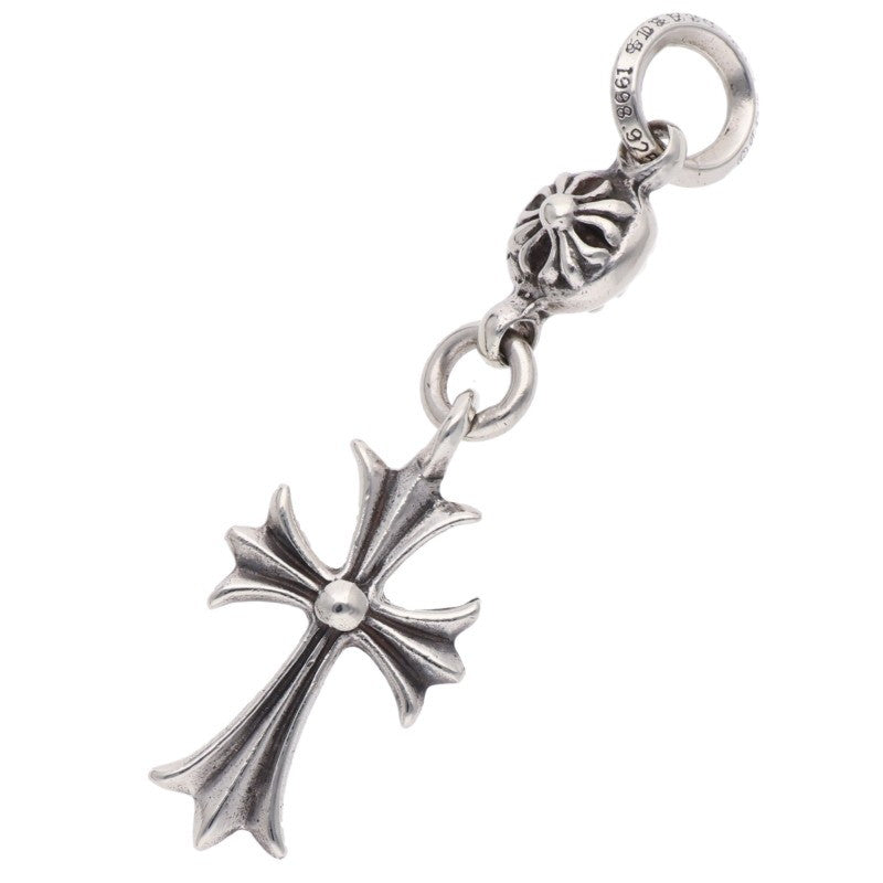 Chrome Hearts Tiny CH Cross Silver Charm