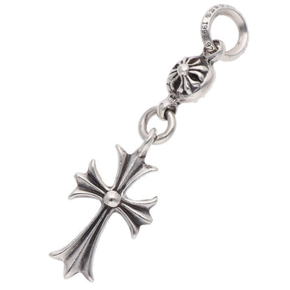 Chrome Hearts Tiny CH Cross Silver Charm