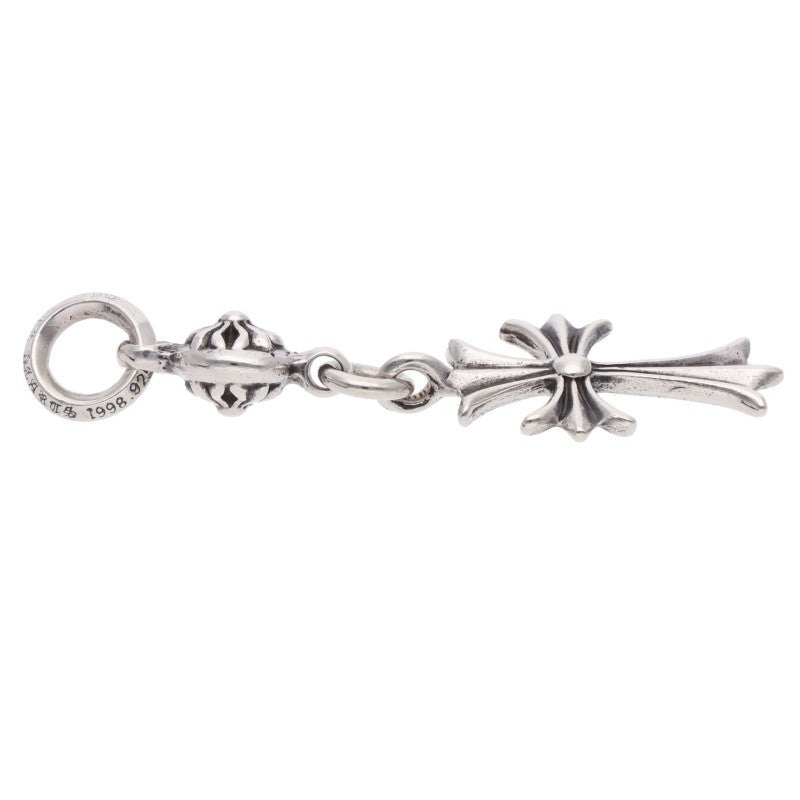 Chrome Hearts Tiny CH Cross Silver Charm
