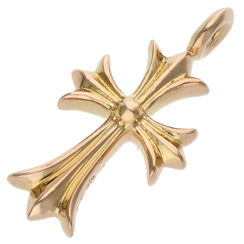 Chrome Hearts 22K Pave Diamond Tiny Fat Cross Pendant Multi