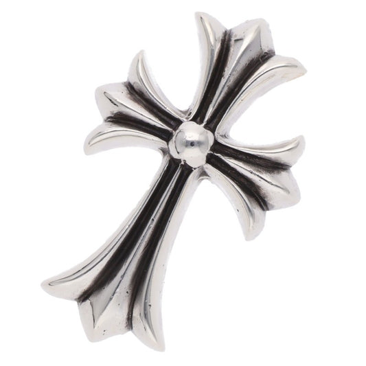 Chrome Hearts Small CH Cross Sterling Silver Necklace Top