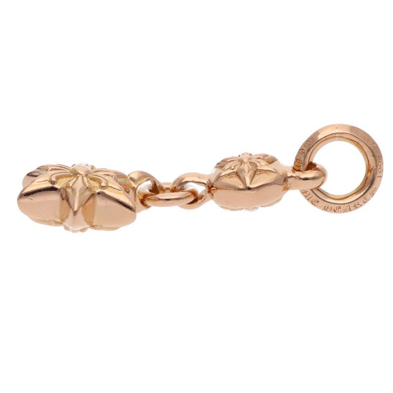 Chrome Hearts 22K 1 Ball Star Gold Necklace Top